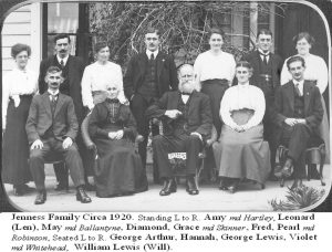 La famille Jenness aux début des années 20