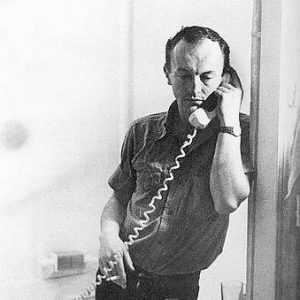 Frank O'Hara, 1965, par Mario Schifano