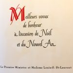 Voeux de Noël du premier ministre (BAnQ)
