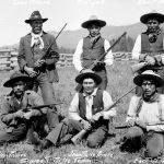 Indian rifle team at Fort St. James