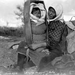 Kispiox Margaret and her baby at Tatla Lake